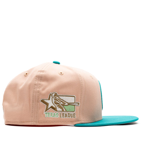 New Era x Politics Fort Worth Cats 59FIFTY Fitted Hat - Amethyst/Teal