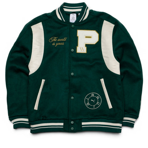 Puma x Rhuigi Varsity Jacket - Green