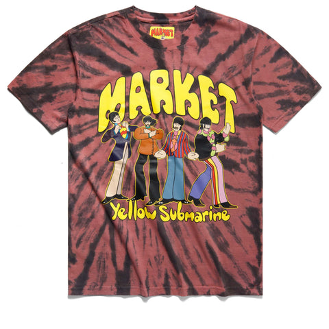 Market x Beatles Yellow Submarine Pose Tee - Tie Dye